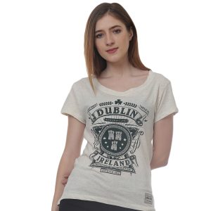 Dublin Ribbon Lady T-shirt