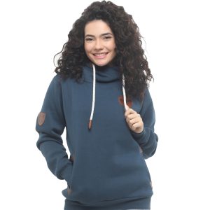 Ireland Leather Patch Hood