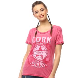 Cork Photo Star Lady T-shirt