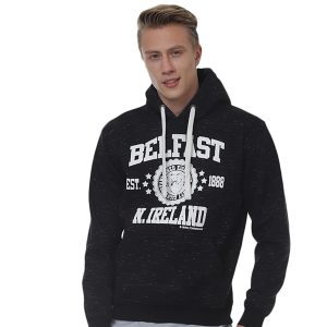 Belfast Stamp Stars Unisex Hood