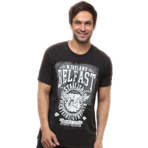 Belfast Wings Acid Wash Unisex T Shirt