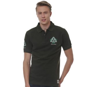 Celtic Knot Unisex Burnout Polo