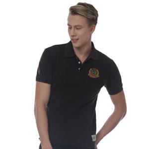 Ireland Crest Unisex Burnout Polo