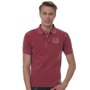 Ireland Crest Unisex Burnout Polo