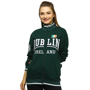 Flag Dublin Irl Lady Zipper