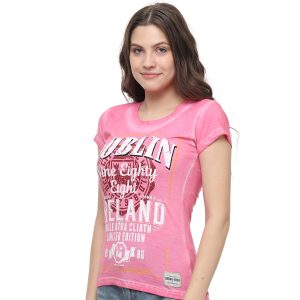 Dublin Ireland Oil Wash T-shirt