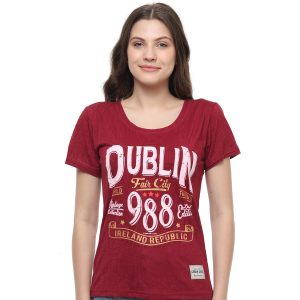 Dublin Fair City T-shirt Burnout