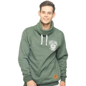 Ireland Wings Unisex High Neck Sweatshirt