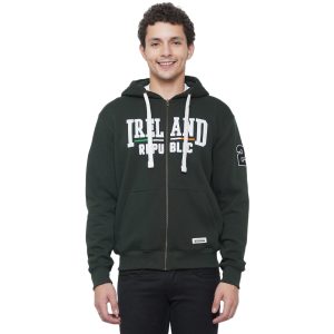Ireland Flag Unisex Zipper