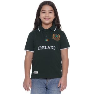 IRELAND CREST BADGE KIDS POLO