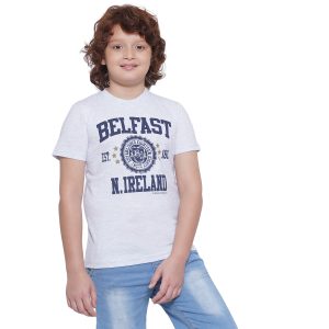 Belfast Stamp Stars Kid T Shirt