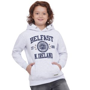 Belfast Stamp Stars Kids Hood