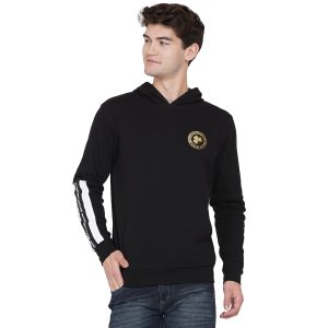 IRELAND BADGE UNISEX HOOD WITH WHITE HALF SLEEVE STRIPE