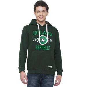 IRELAND STAMP STARS UNISEX HOOD