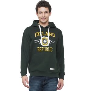 IRELAND STAMP STARS UNISEX HOOD