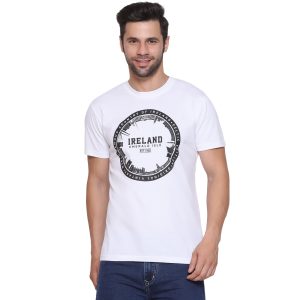 IRELAND ROUND SKYLINE UNISEX T-SHIRT