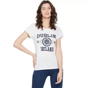 Dublin Stamp Stars Lady T Shirt