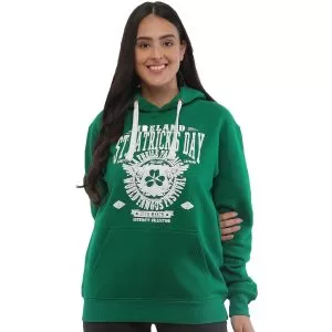 St. Patrick's Day Lady Hood