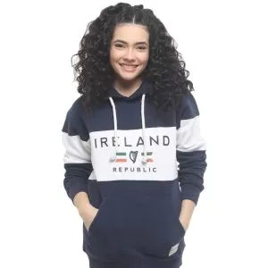 Ireland Flag Lady Hood